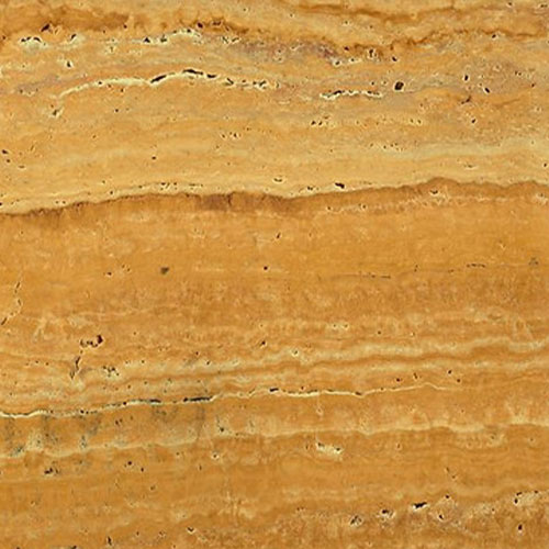 Yellow Travertine Vein Cut